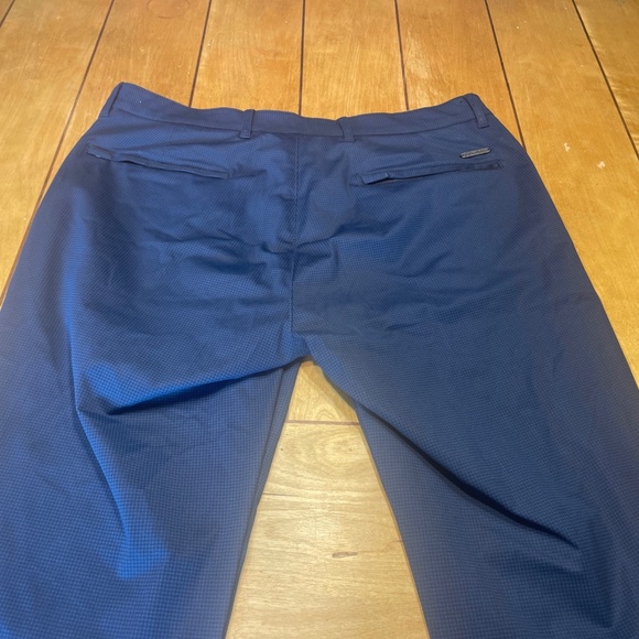 Twillory Performance Pants Tailored Fit 34x34 Navy Houndstooth NICE!! - Picture 8 of 16